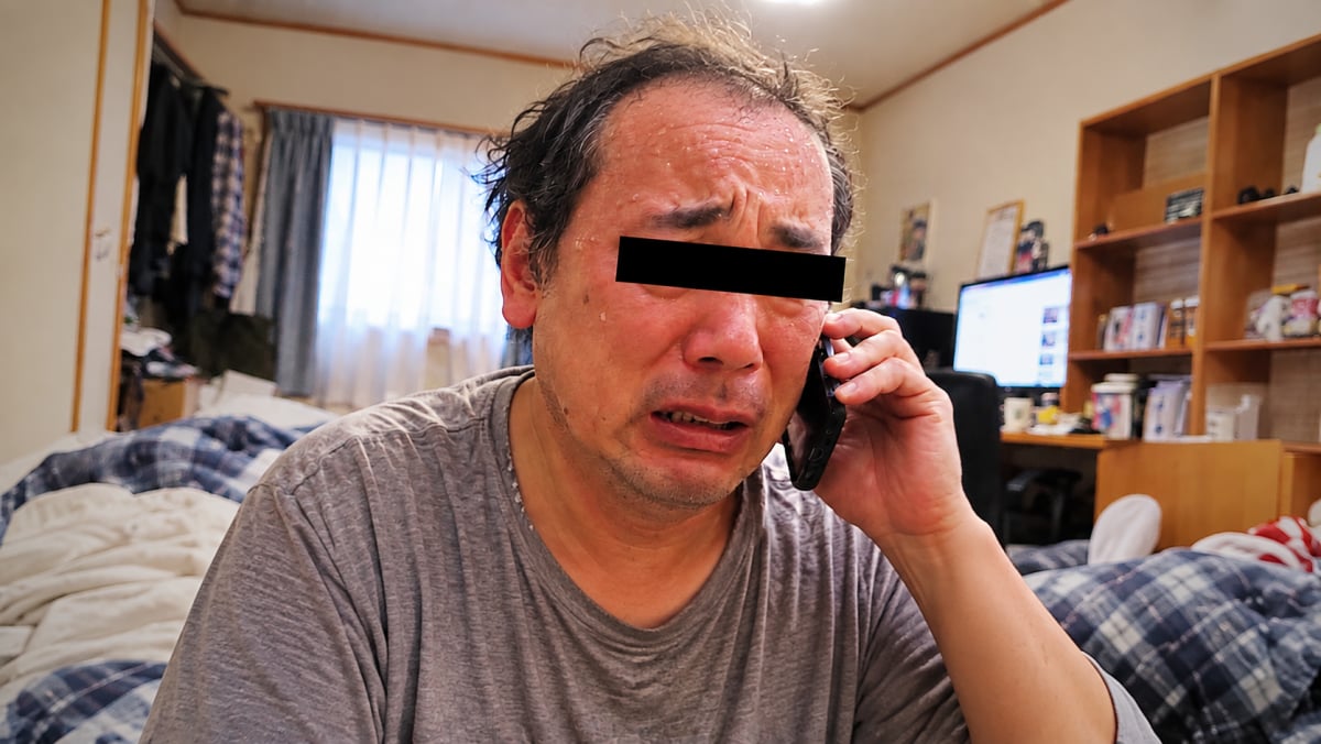 財布を盗まれた男性(44)